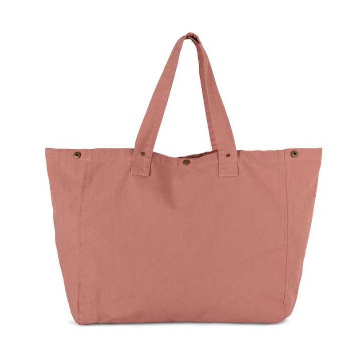 Sac de shopping en coton délavé
