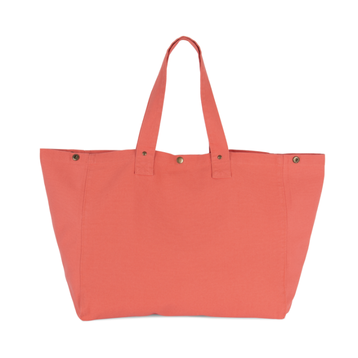 Sac de shopping en coton délavé