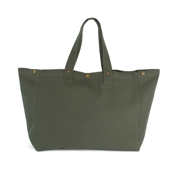 Sac de shopping en coton délavé