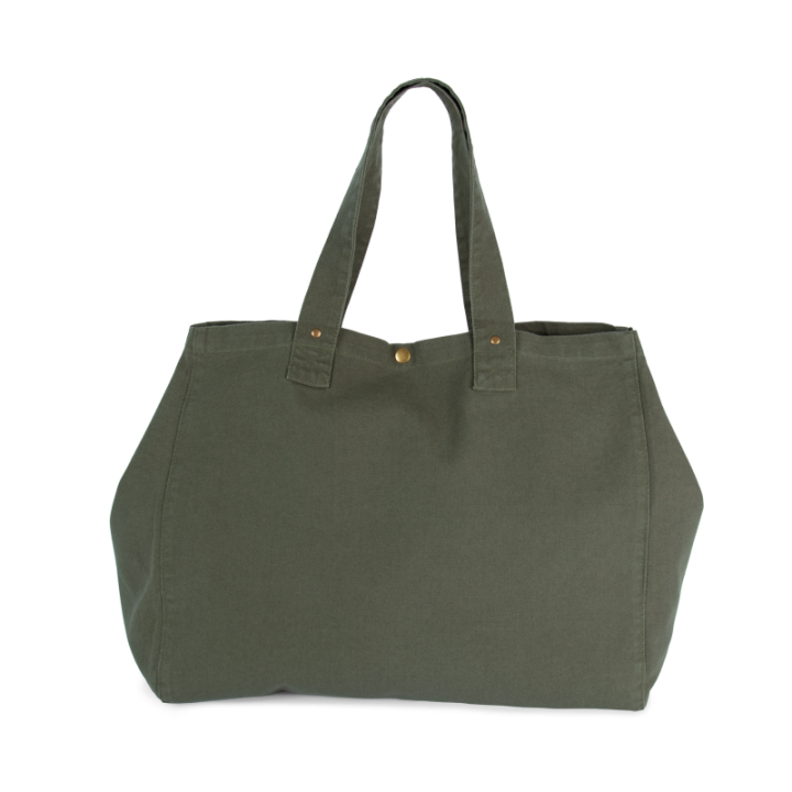 Sac de shopping en coton délavé