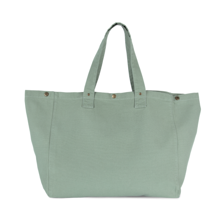 Sac de shopping en coton délavé