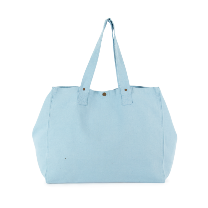 Sac de shopping en coton délavé