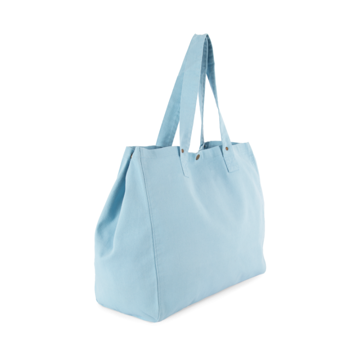 Sac de shopping en coton délavé