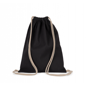 Sac à dos en tissu recyclé à cordon coulissant (2)