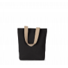 Sac shopping recyclé à fond plat