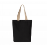 Sac shopping recyclé à fond plat