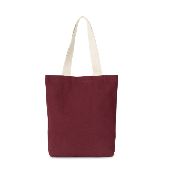 Sac shopping recyclé à fond plat