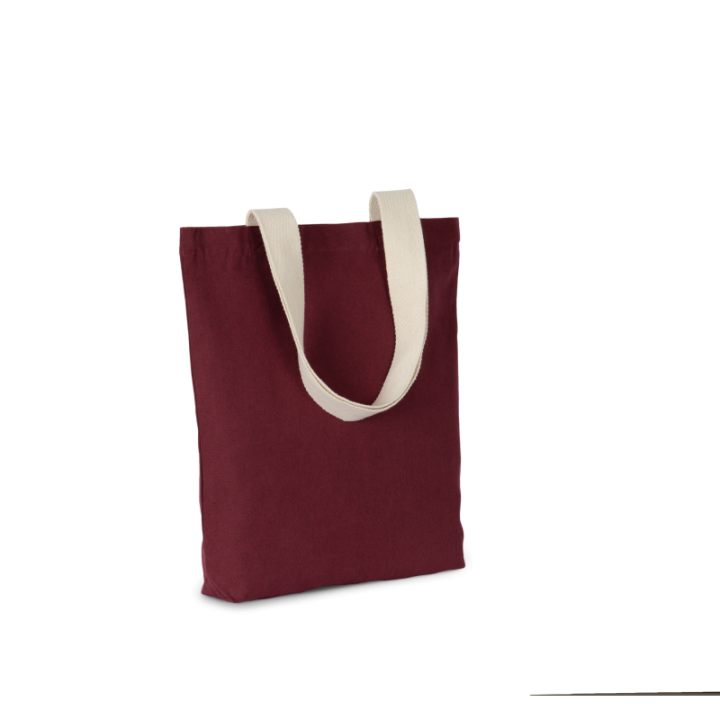 Sac shopping recyclé à fond plat