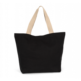 Grand sac shopping recyclé à fond plat (2)
