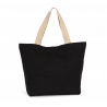 Grand sac shopping recyclé à fond plat
