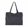 Grand sac shopping denim