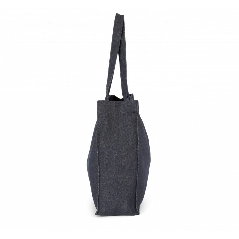 Grand sac shopping denim