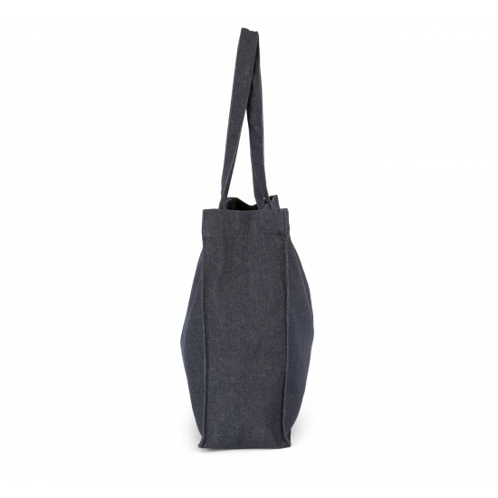 Grand sac shopping denim
