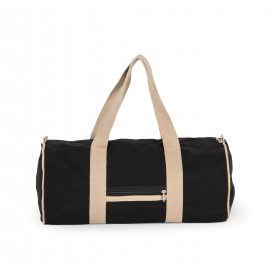 Sac polochon en tissu recyclé, Dimensions : 50 cm x 25 cm x 25 cm (2)