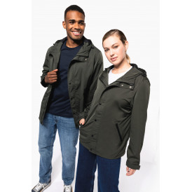 Veste écoresponsable à capuche unisexe