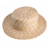 Chapeau été canotier Kariban