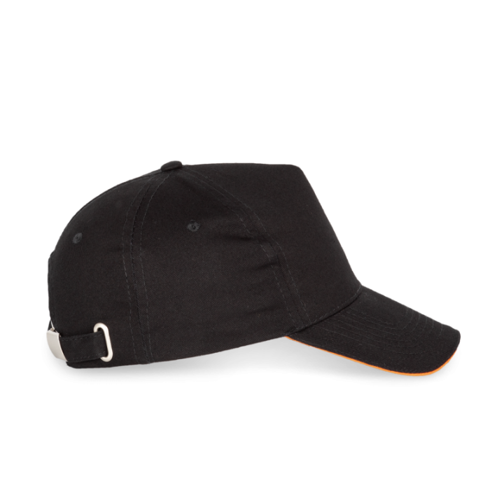 Casquette avec sandwich contrasté