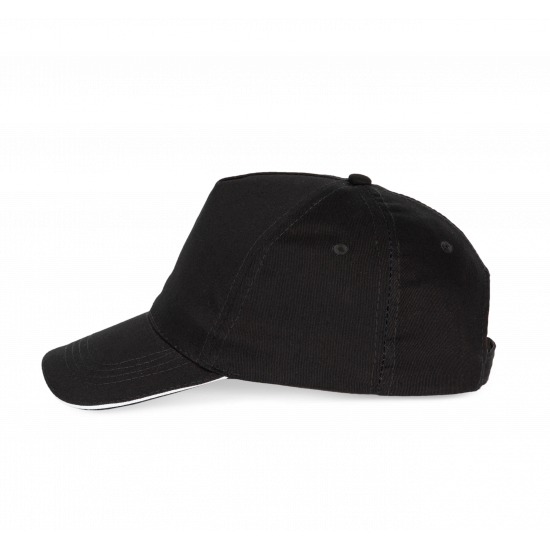 Casquette sandwich contrasté 5 panneaux K-UP