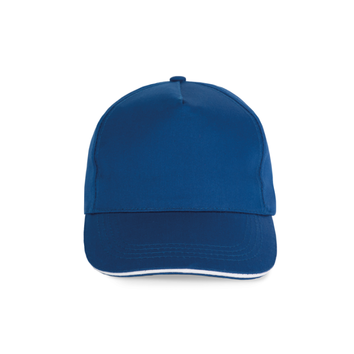 Casquette sandwich contrasté 5 panneaux K-UP