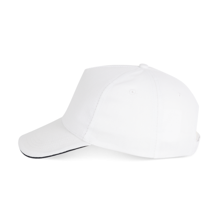 Casquette sandwich contrasté 5 panneaux K-UP