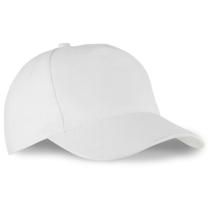 Casquette 5 panneaux en coton BIO