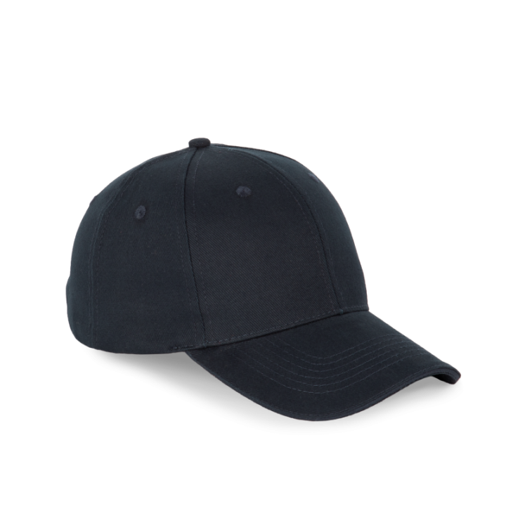 Casquette 6 panneaux avec sandwich de visière contrasté