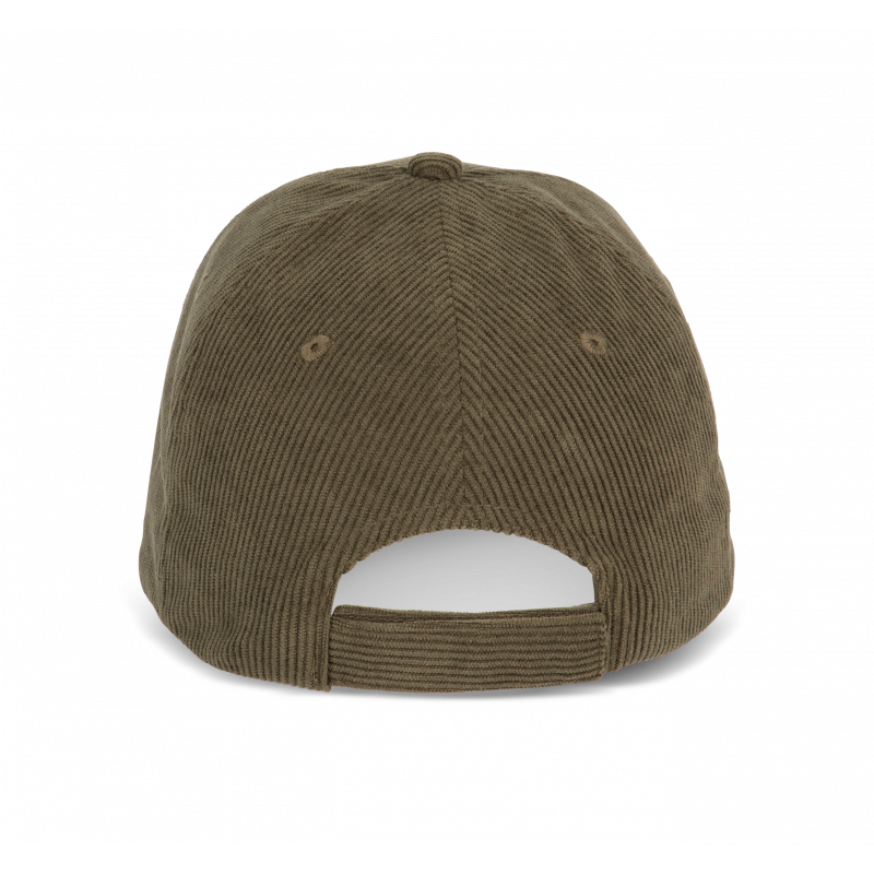 Casquette en velours - 6 panneaux