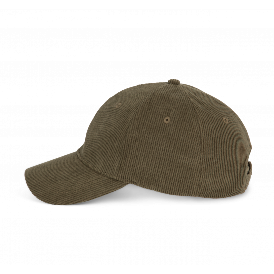 Casquette en velours - 6 panneaux