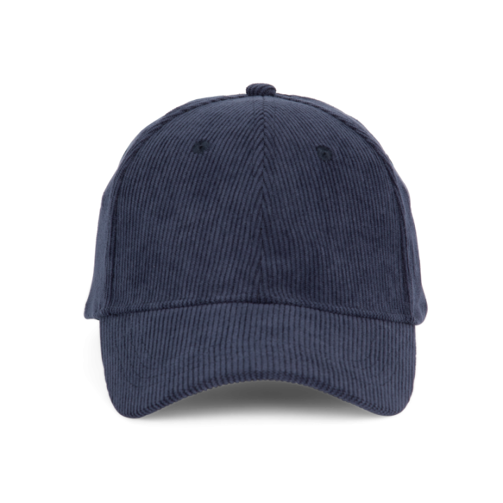 Casquette en velours - 6 panneaux