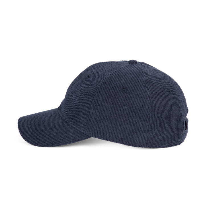 Casquette en velours - 6 panneaux