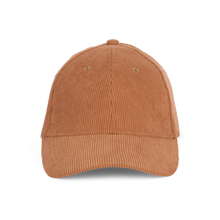Casquette en velours - 6 panneaux