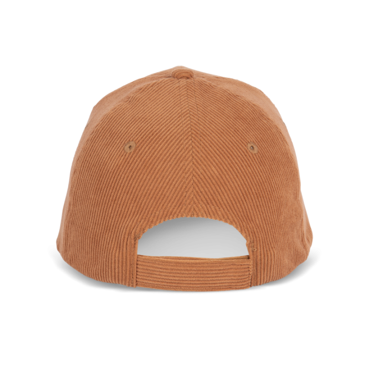 Casquette en velours - 6 panneaux