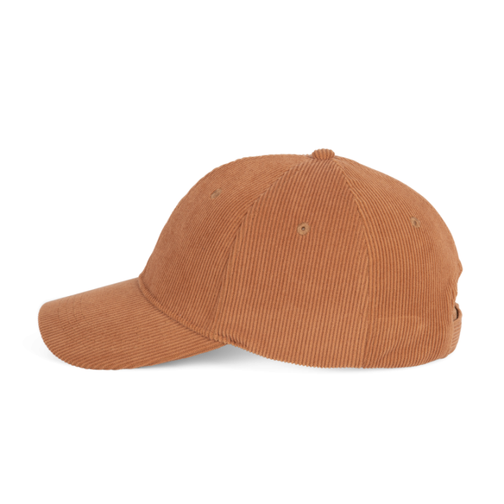 Casquette en velours - 6 panneaux