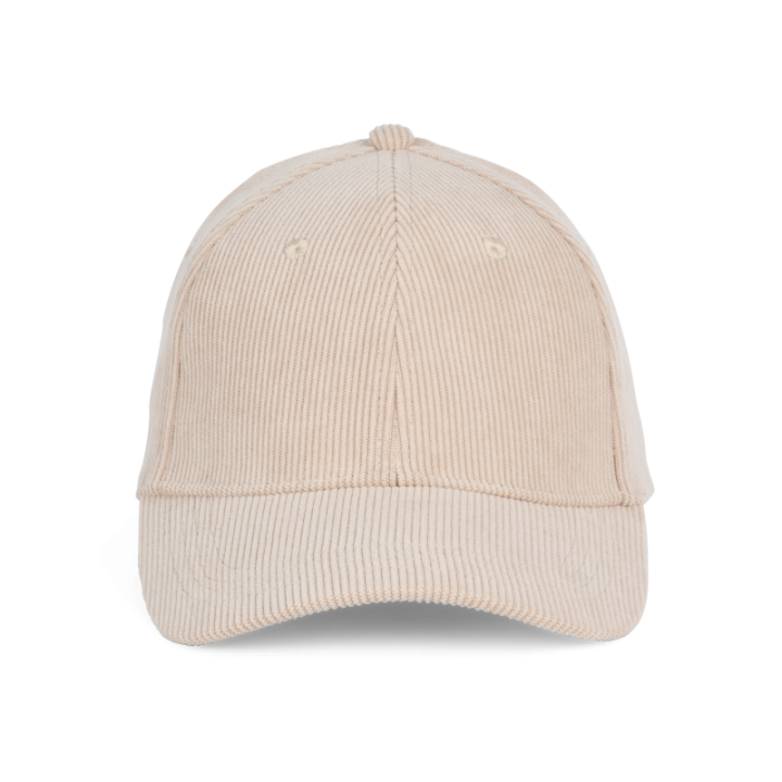 Casquette en velours - 6 panneaux