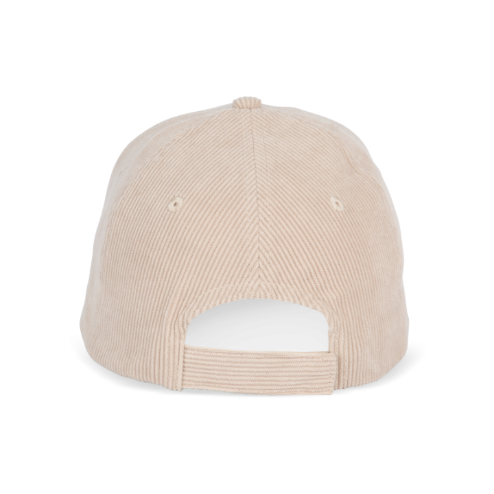 Casquette en velours - 6 panneaux