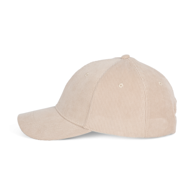 Casquette en velours - 6 panneaux