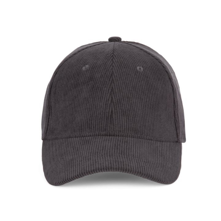Casquette en velours - 6 panneaux