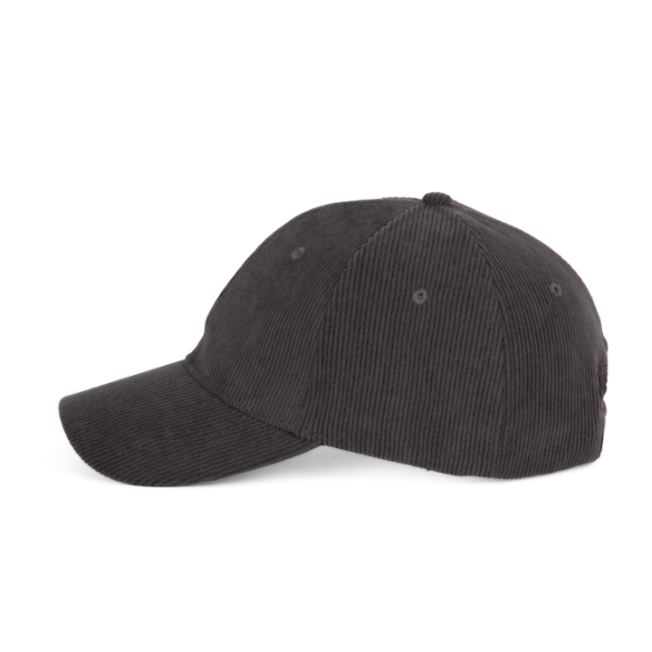 Casquette en velours - 6 panneaux