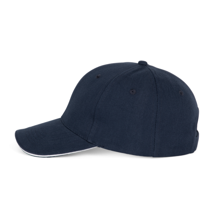 Casquette avec sandwich - 6 panneaux