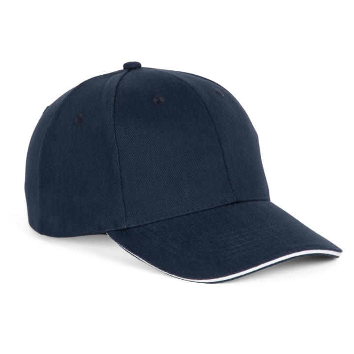 Casquette avec sandwich - 6 panneaux