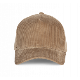 Casquette en velours - 5 panneaux