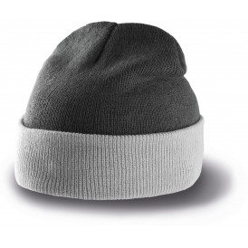 Bonnet bicolore avec revers K-UP