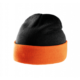 Bonnet bicolore avec revers K-UP (2)