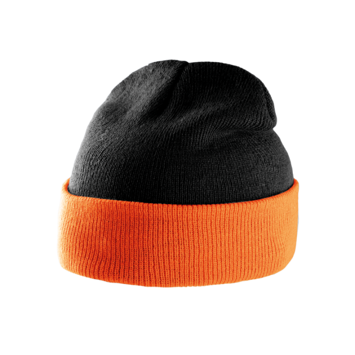 Bonnet bicolore avec revers K-UP