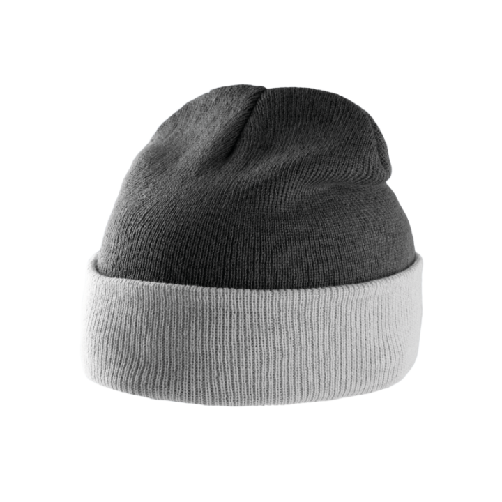 Bonnet bicolore avec revers K-UP
