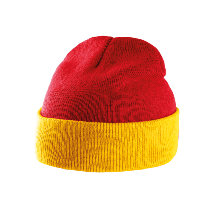Bonnet bicolore avec revers K-UP