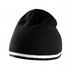 Bonnet avec bande bicolore contrastée K-UP (2)