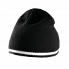 Bonnet avec bande bicolore contrastée K-UP