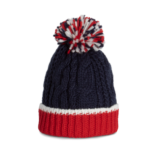 Bonnet en maille tricot