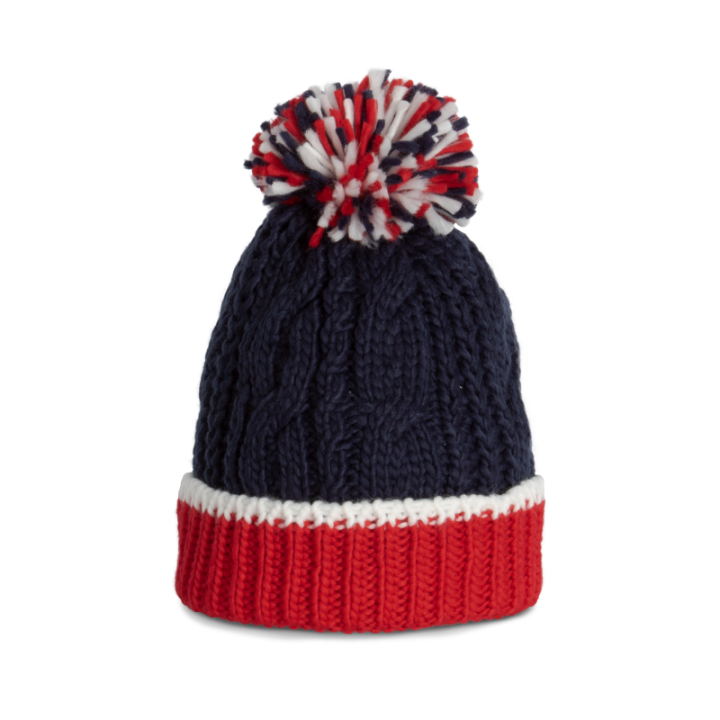Bonnet en maille tricot